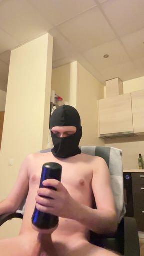 Using my favourite sex toy and moaning like a bitch