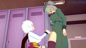 Lesbian heat turns futanari hot as Imu and Miyabi devour each other's lust
