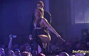 flexible lapdance on venus show stage