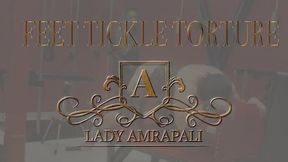 FEET TICKLE TORTURE Total lenghts 7:40 minutes  Feettickle Feesole tickle Slave Bdsm  ?? Füße Fußsohlen kitzeln Sklave LADY AMRAPALI  Herrin Mistress Domina