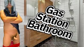 a military guy had a chance encounter with another military guy in gas station