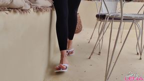 Jerk for Mommy&#039;s Oily Feet