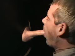 "THE ONLY THING RICKY LIKES IN HIS MOUTH BETTER THAN A COCK IS A COCK THAT HAS JUST SPURTED A HOT, CREAMY LOAD ALL OVER HIS TONGUE. AT LEAST ONCE A WEEK HE HEADS DOWN TO THE VIDEO BOOTHS AT ONE OF HIS FAVORITE BOOKSTORES TO GUZZLE AS MUCH CUM AS THE A