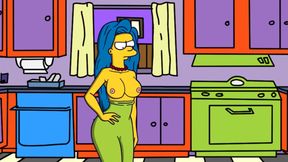 The Simpson Simpvill Part 4 Marge Is Naked and Wet by Loveskysanx
