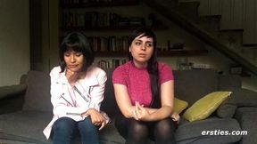 Ersties Wara & Maria Enjoy Moments Of Lesbian Pleasure