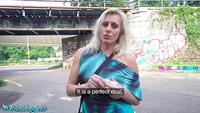 Martin Gun And Brittany Bardot In Blonde Milf Fucked In Public