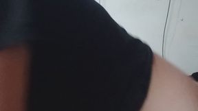 My thong smelled so strong I had to check... it was soaked with thick, sticky discharge, perfect for getting your fingers messy. I opened it all up for you and gave you my hottest spurt. Are you brave enough to see how far I went? Unblock me and I'll