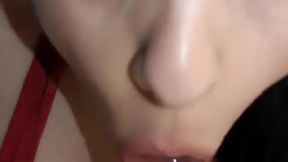 POV Drooling Deepthroat - Milf drools all over your cock porn