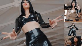 Goddess Kim Shrinks slave to 6 inches (4K)