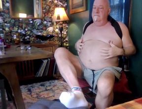 Black a-shirt Jerk with Feet!