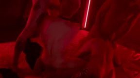 Abandoned Gangbang: 3 Devils Dominate Cocky Guy