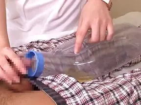 Sensual Asian Nurse In Stockings Gets Fucked By Two Studs Hard At Work