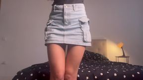 Me masturbo antes de que llegue mi follamigo !