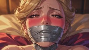 Bondage Stories #41: Confession of Elegant Golden Blonde Hogtie Ecstasy