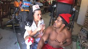 Ashley Blue - Gapeman 2 AI Enhanced Video