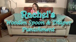 Rachel's Wooden Spoon Punishment - The Spanking ~ HD 1080 mp4