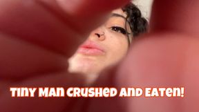 POV Giantess Tiny Man Crushed and Eaten by Giant Woman Lydia Black- SD 720 WMV Giantess, Caught, Squeezed, Squished, Tasted