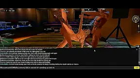 Dolce Anime Girls Get Pounded in Wild 3D Gangbang Cartoon Action