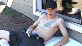 Shane Masturbates On Roof