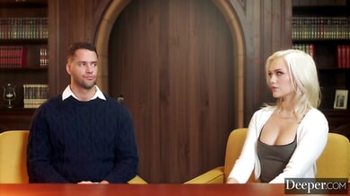 Alex Grey plays pretend with Dan Damage and suddenly goes deep on anal