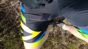 Cumming Hard in Lycra: Bike Lover's Intense Jerk–Off Session