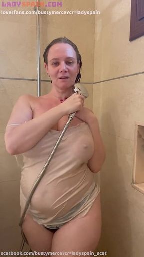 Go with Merce to Take a Shower