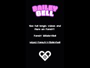 No Nut November Gymwear Tease | Bailey Bell | trailer | try not to cum | fitgirl