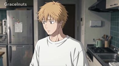 Kills With Deep Pussy Licking Rough Sex Chainsaw Man Denji And The Hairy Monster Uncensored