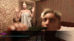 AWAM: The hotel. Sophia and Dylan got a hotel to get kinky