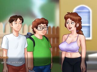 Summertime saga game america and Canadian step mamma love german immodest mommy