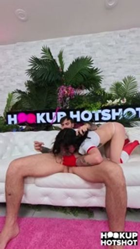 Rosalyn Sphinx Likes To Suck Nade Nasty's Ass &amp; Big Cock!