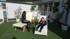 LILY DUPONT : boot worship and spanking for her mobile