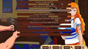 Yor Tempts Elderly Gentleman in Busty Bunny threesome Fantasy Hentai