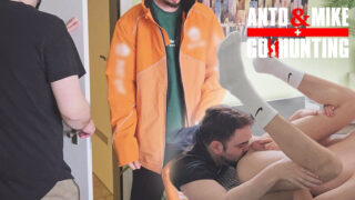 Amateur young guys, big cock getting anal fuck