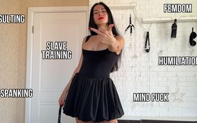 Slave Training: Humiliation, Insulting & Mindfuck [4k]