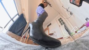 Lele's shoes socks smelly feet - full tutorial for you Jamie