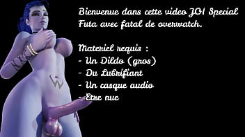 JOI fran&ccedil_ais hentai Fatal (futa) de overwatch te fait sucer sa queue..