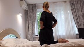 Mature Blonde Wife Enjoys Oral Sex