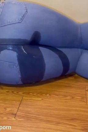 Tied up Pissing My Pants