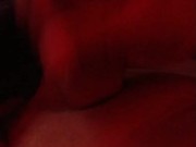 Hard cock stroking in adult theater while multiple men watch