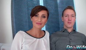 hot wife gets hard black cock