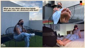 Foot Worship Interview Vol. 1- White Venezuelan Cutie Answers Feet Related Questions & Gets Her Feet Worshipped & Toes Sucked For The Very First Time In Her Life - ASMR FOOT WORSHIP - NEW SERIES