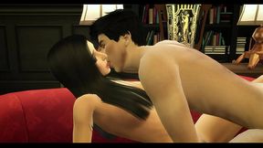 Damon Elena Gave In To Their Feelings - 3d Hentai
