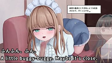 Nauty interaction with a concafe girl(Machine translated subtitles)[trial var]