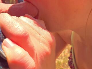 Stranger anew cum in my pants on the beach Risky public creampie