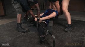 sexuallybroken - endza adair curly-hair slut bondage facefucked to drooling orgasms porn video