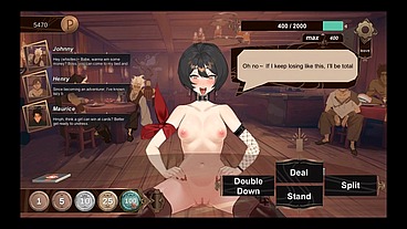 Pub Pet [ HARD Hentai Game ] Ep.2 After LOOSING the POKER BET she had to SQUIRT in front all EVERYONE !