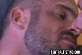 CentralFisting.com - Jager's deep fisting in Paris' inked ass