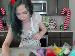 Amateur striptease and Solo masturbation
