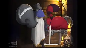 Fluffy-Tailed Furry Cuteness Overwhelmed by Wild Hentai Pleasure